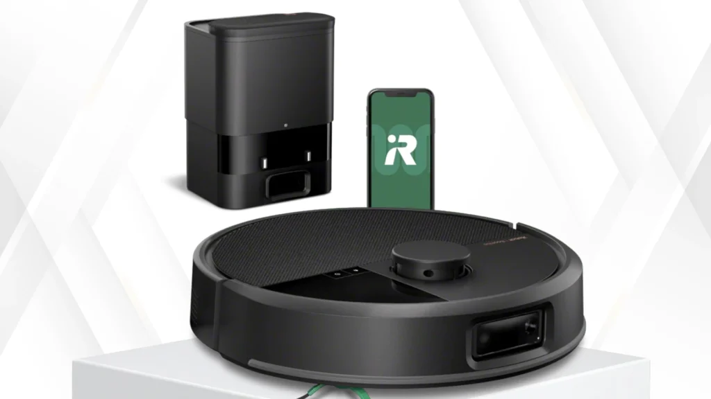 Roomba Max 705 robotstøvsuger med AutoEmpty dock under test med dockingstation og smartphone app