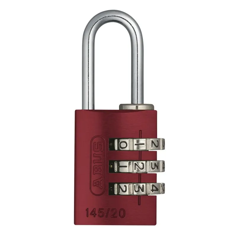 Abus Kodelås 20 Mm 145/20 Rød - 47851