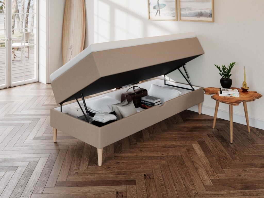 Astrid | 90x210 | Brun, Fast (vægt: 70-95 kg.)