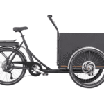 Christiania Light medium med elmotor, med plads til 4 børn