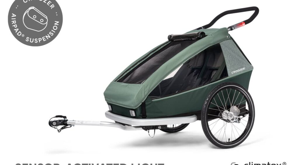 Croozer Kid Vaaya 2 Cykeltrailer Green