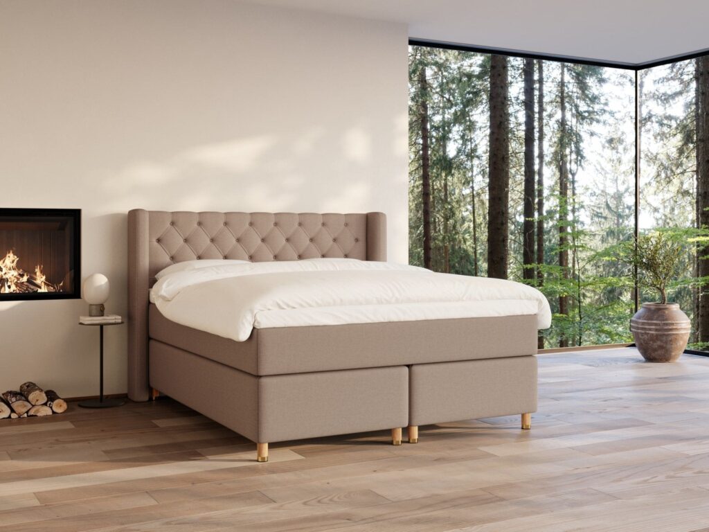 Eira | 160x210 | Brun, Fast (vægt: 70-95 kg.) / Fast (vægt: 70-95 kg.)
