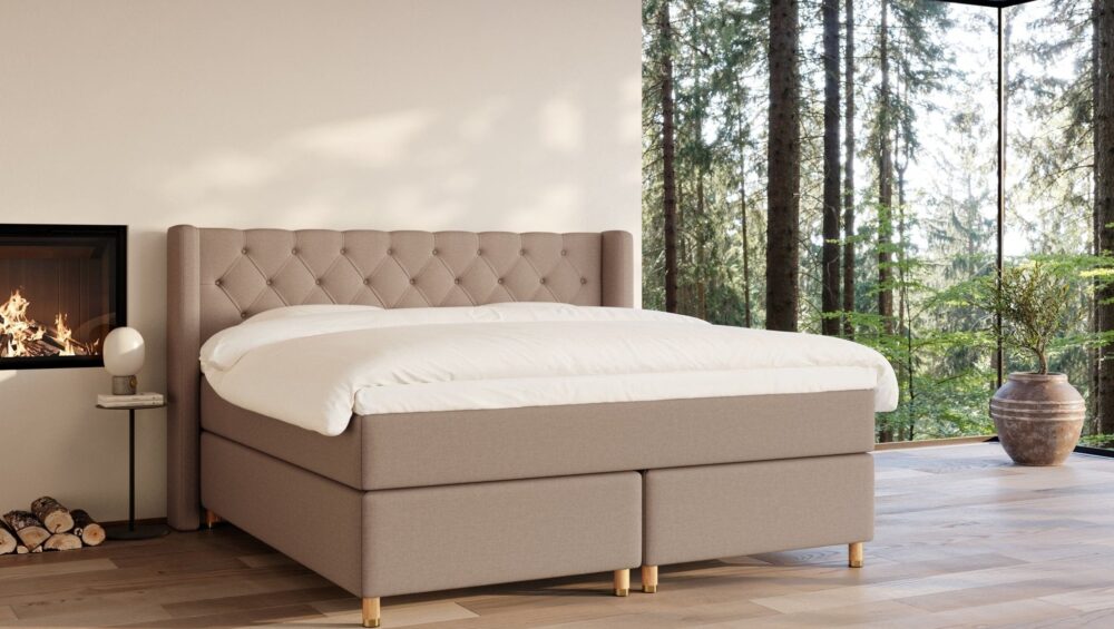 Eira | 200x200 | Brun, Fast (vægt: 70-95 kg.) / Fast (vægt: 70-95 kg.)