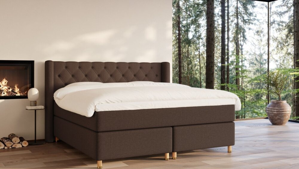 Eira | 220x220 | Mørk brun, Fast (vægt: 70-95 kg.) / Fast (vægt: 70-95 kg.)