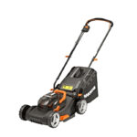 Worx 2X20V 40cm mower, 2*4.0Ah WA3553, 2*2A dual port Oplader Plæneklipper