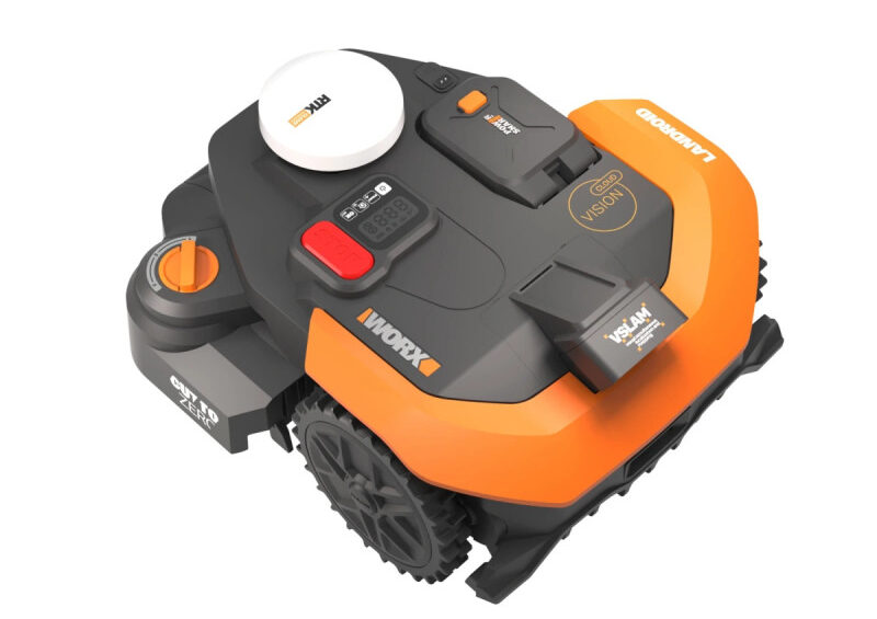 Worx Vision Cloud RTK robotplæneklipper - 1.800 m2 - WR318E