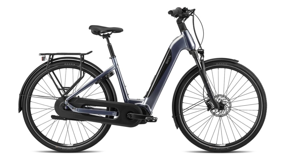 BESV CT 1.3 MY22 Lav Indstigning 430 X-Small E-cykel Nikkelgrå Blank
