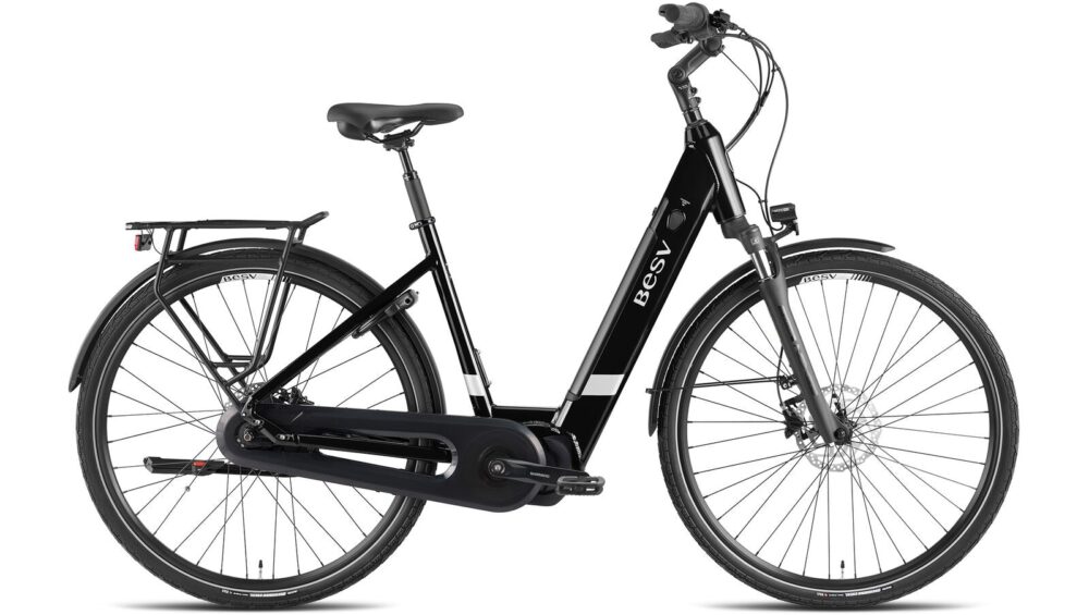 BESV CT 2.3 MY23 Lav Indstigning 550 Stor Elcykel Nat Sort