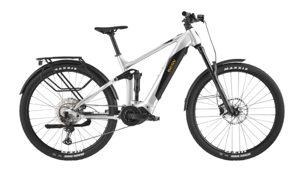 BESV TRS Urban/SUV 1.1 MY22 FS-Step Over 460 Medium e-Bike Sølv Gloss