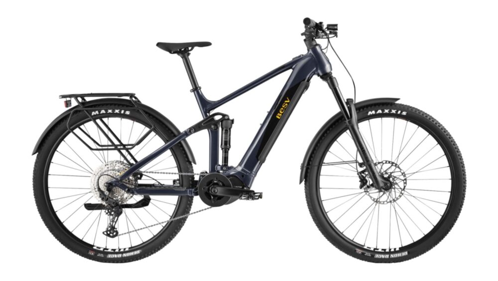 BESV TRS Urban/SUV 1.3 MY22 FS-Step Over 425 Small e-Bike Nikkelgrå Glans