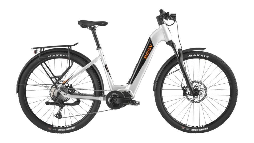 BESV TRX Urban/SUV 1.3 MY22 Lav Indstigning 560 Stor E-cykel Nikkelgrå Blank