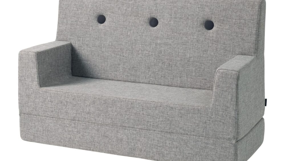 By KlipKlap KK Børnesofa Multi Grå m. Grå