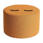 By KlipKlap KK Mrs. Circle Face Mustard Brown
