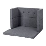 By KlipKlap Leg Fold Kvadrat Blå Grå m. Grå