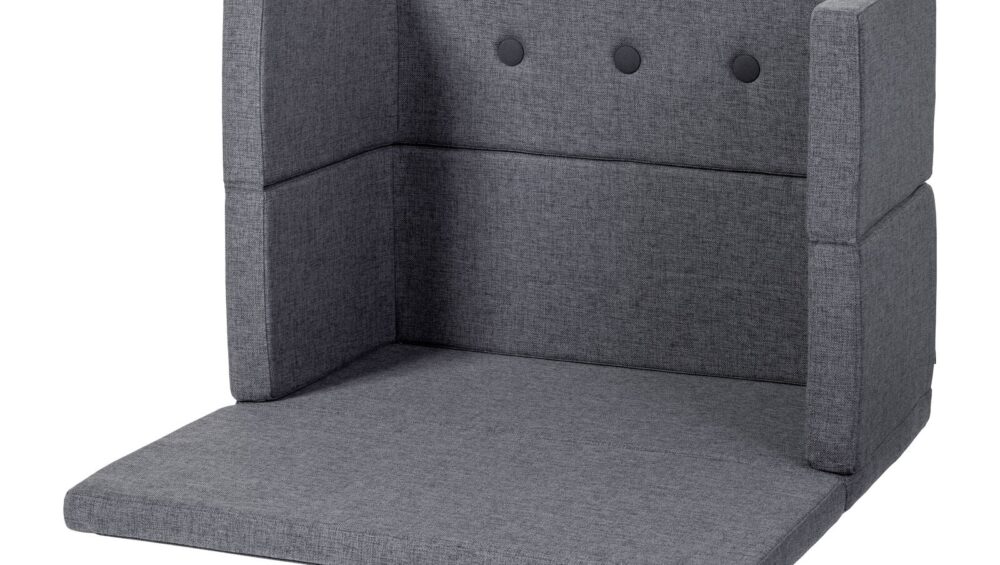 By KlipKlap Play Fold Square Blue Grey m. Grey