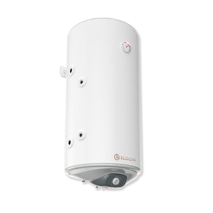 Combi varmtvandsbeholder 100 L - Væghængt med 1 spiral