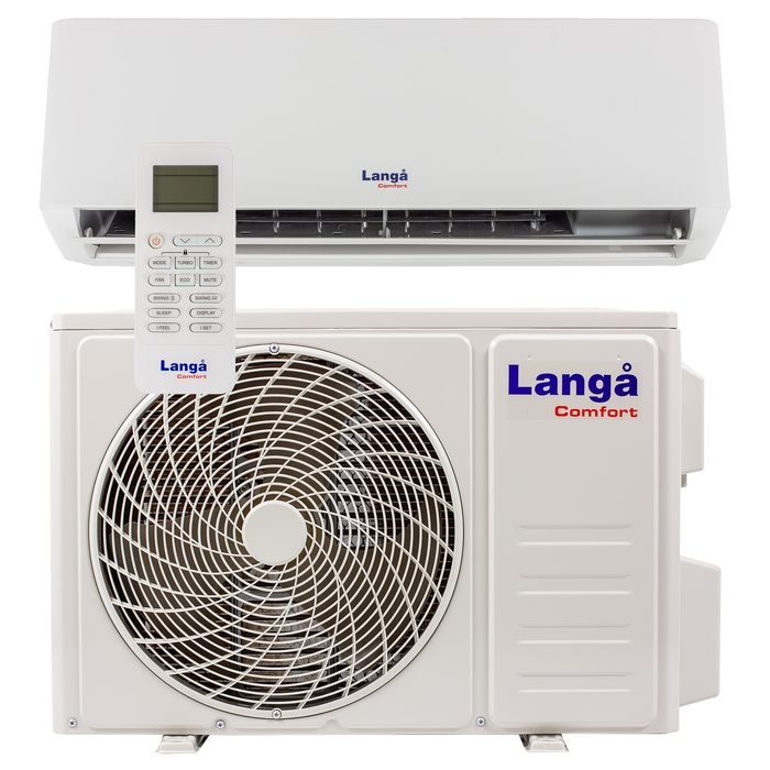 Langå Varmepumpe - Luft til luft - 7,5 kW med WiFi