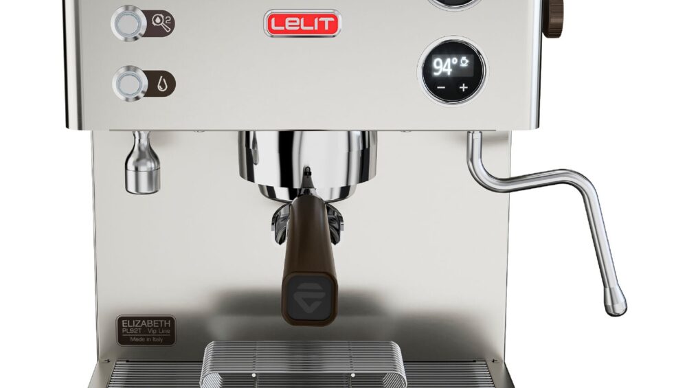 Lelit Elizabeth Espressomaskine Børstet Rustfrit Stål