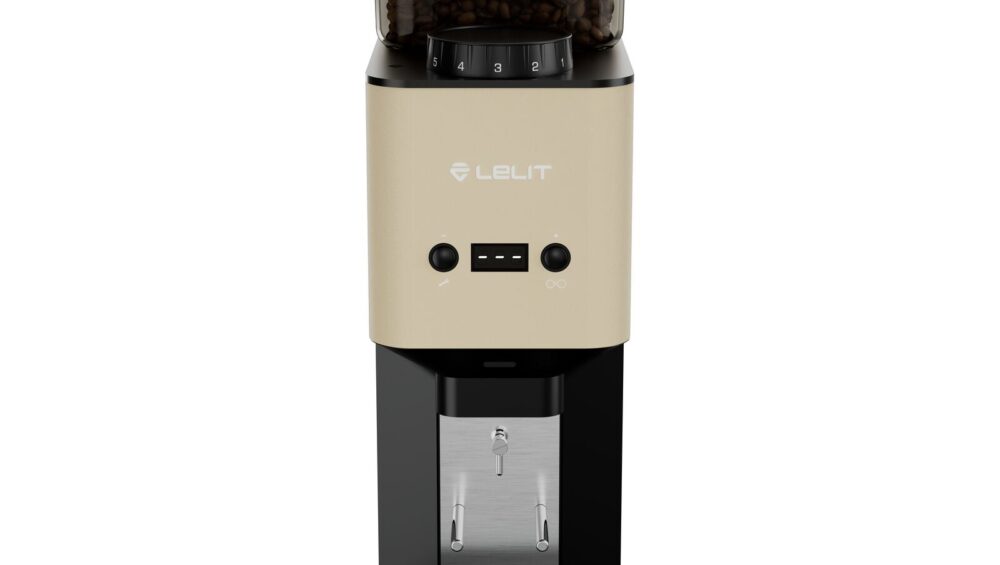 Lelit Steve Flat BURR GLD Type Q Kaffekværn Guld