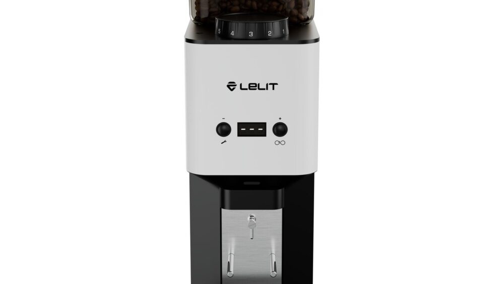 Lelit Steve Flat BURR WHT Type Q kaffekværn hvid