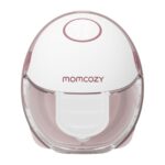 Momcozy M6 Enkel Pakke Bærbar Brystpumpe Rød