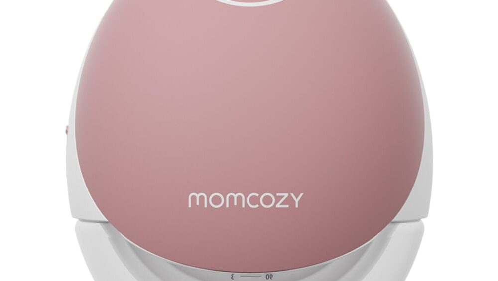 Momcozy M9 Single Pack Bærbar Brystpumpe Rød