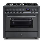 Witt Embrace 90 Gas MB Gas cooker Black