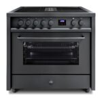 Witt Embrace 90 Hood MB induktionskomfur Sort