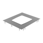 Witt Pizza Trolly Master topplade til 13" Piccolo Pizzaovn Rustfrit stål