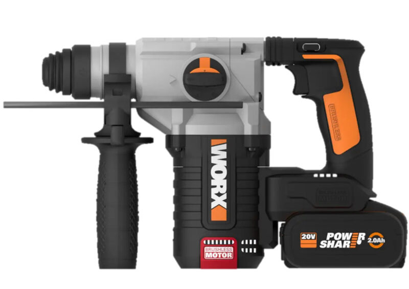 Worx 20V PowerShare Borehammer - Solo - WX383.9