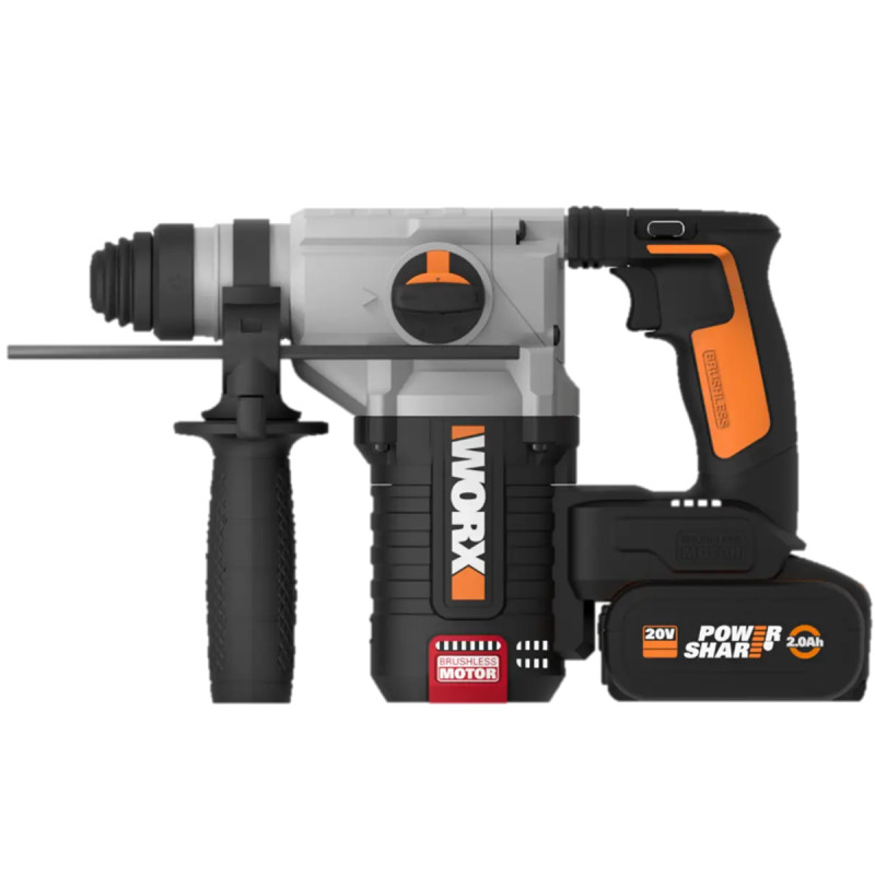 Worx 20V PowerShare Borehammer - Solo - WX383.9