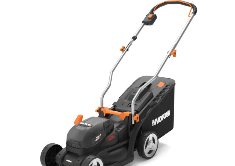 Worx 20V PowerShare Plæneklipper 33 cm med 4,0Ah batteri og lader - WG733E