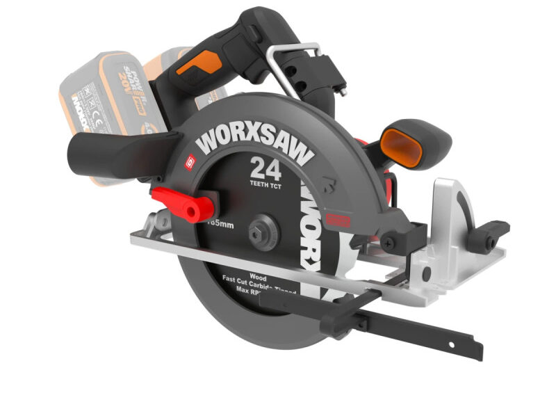 Worx 20V PowerShare Rundsav 190 mm 2x20V - Solo - WX533.9