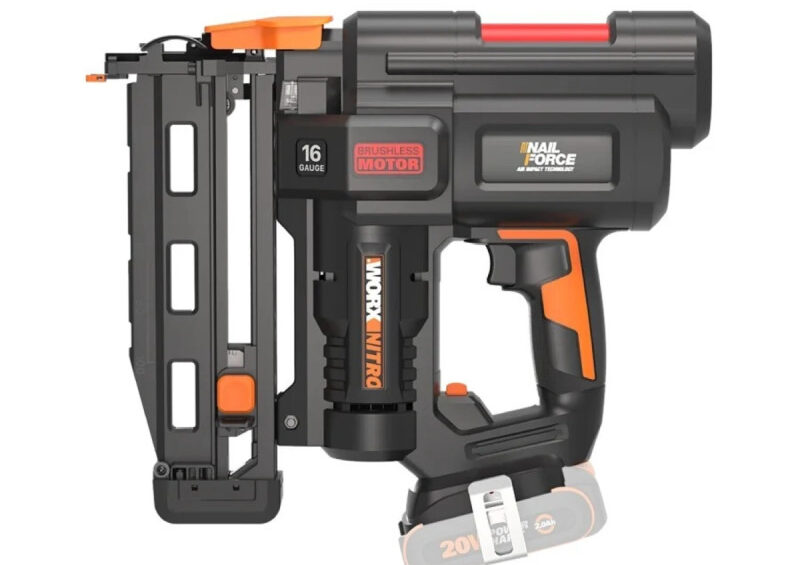 Worx 20V Sømpistol Kulfri - Solo - WX841.9