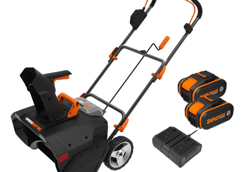 Worx 40V batteridrevet sneslynge - WG471E