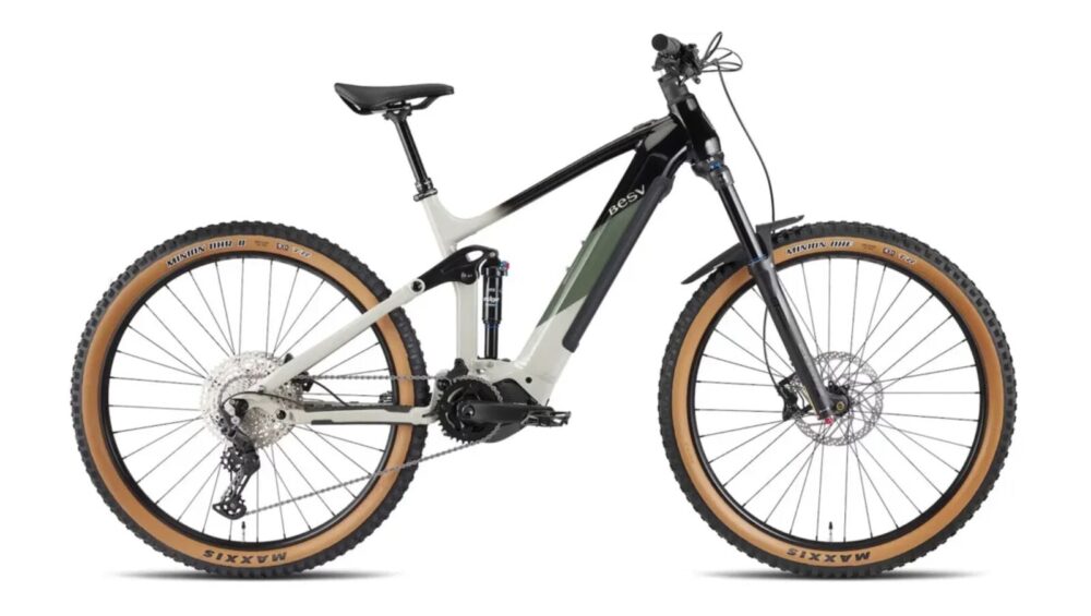 BESV TRS 1.3 MY23 FS-Step Over 460 Medium E-cykel Rock Grey Med Night Black