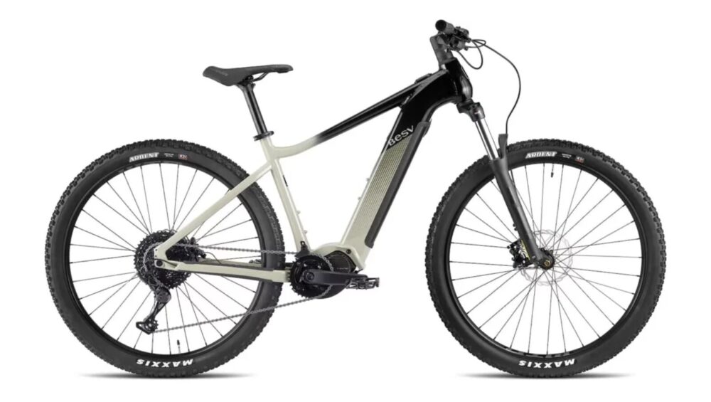 BESV TRX 1.3 MY23 Step Over 490 Large E-cykel Rock Grey Med Night Black
