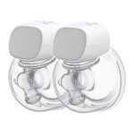 Momcozy S9 Pro Dobbelt Pakke Bærbar Brystpumpe Grå