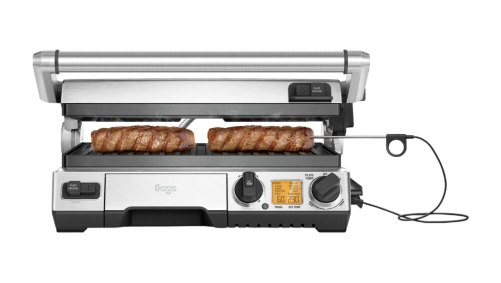Sage SGR 820 BSS Grill og sandwichmaskine Børstet rustfrit stål