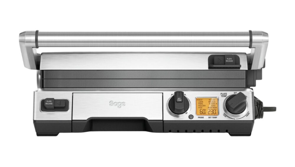 Sage SGR 840 BSS Grill og sandwichmaskine Børstet stål
