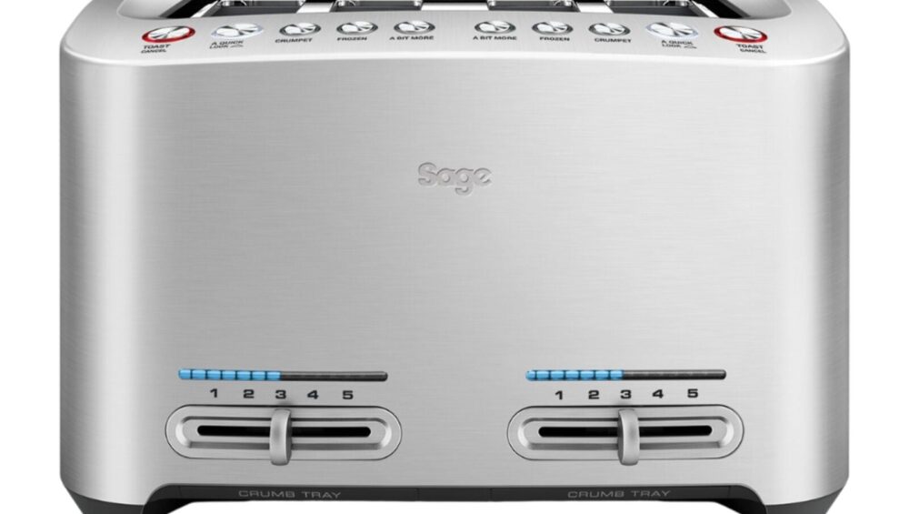 Sage STA 845 Brødrister Sølv