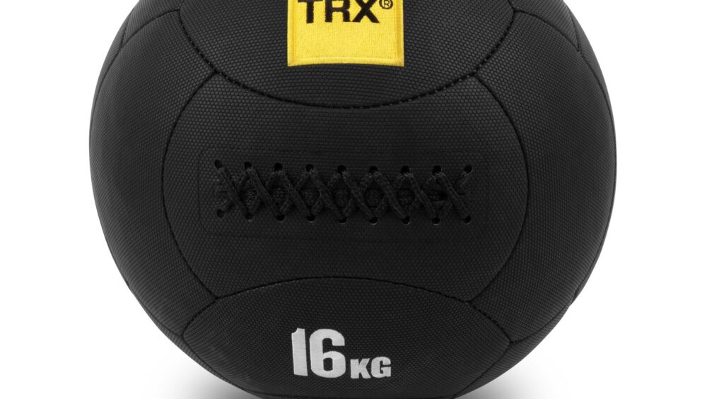 TRX Medicinbold HexGrip, 35 cm, 16 kg Medicinbold Sort