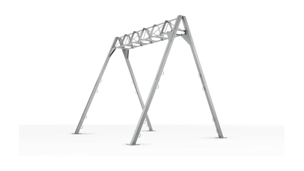 TRX S-ramme 20ft, 6,1 meter Forankring Grå