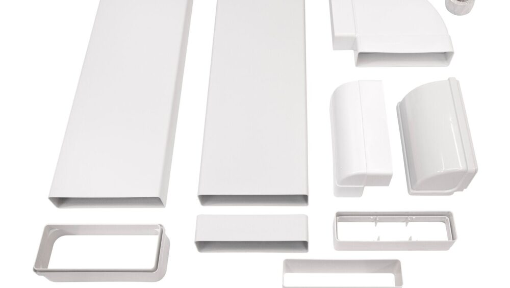 Witt ITKIT5 Sæt af kanaler, 220x90/55mm - Hvid
