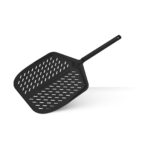 Witt Pizzaspade 14" kulstof kort Sort